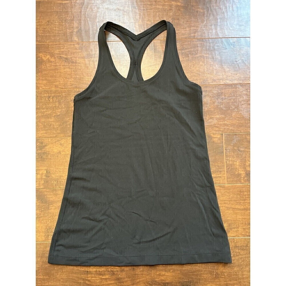 Lululemon Solid Black Racer Back Tank Top Read Below